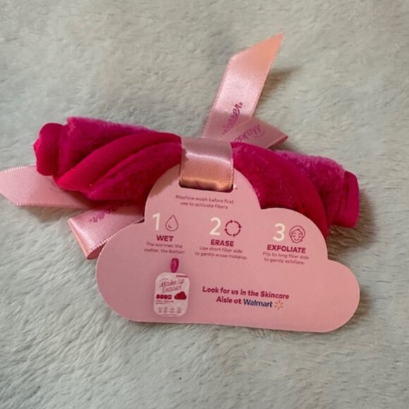 The Original MakeUp Eraser Pink Cloth NWT Just Add Water Makeup Remover - Picture 2 of 2